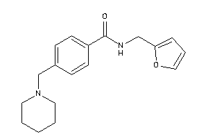 N-(2-furfuryl)-4-(piperidinomethyl)benzamide