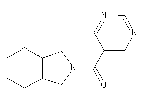 1,3,3a,4,7,7a-hexahydroisoindol-2-yl(5-pyrimidyl)methanone