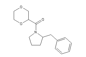 (2-benzylpyrrolidino)-(1,4-dioxan-2-yl)methanone