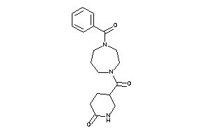 5-(4-benzoyl-1,4-diazepane-1-carbonyl)-2-piperidone