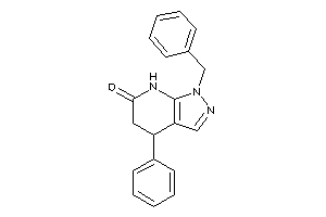 1-benzyl-4-phenyl-5,7-dihydro-4H-pyrazolo[3,4-b]pyridin-6-one