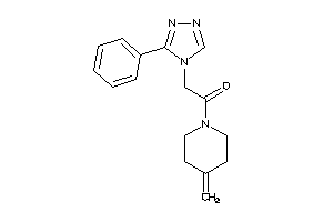 1-(4-methylenepiperidino)-2-(3-phenyl-1,2,4-triazol-4-yl)ethanone