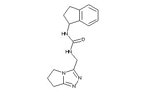 1-(6,7-dihydro-5H-pyrrolo[2,1-c][1,2,4]triazol-3-ylmethyl)-3-indan-1-yl-urea