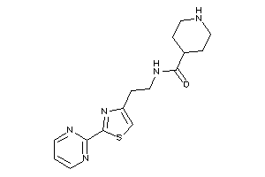 N-[2-[2-(2-pyrimidyl)thiazol-4-yl]ethyl]isonipecotamide