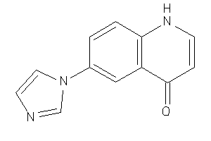 6-imidazol-1-yl-4-quinolone