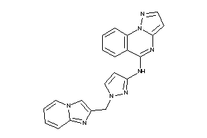 [1-(imidazo[1,2-a]pyridin-2-ylmethyl)pyrazol-3-yl]-pyrazolo[1,5-a]quinazolin-5-yl-amine