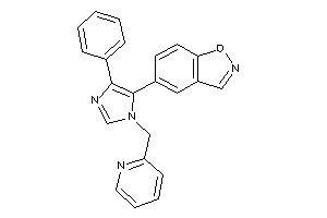 5-[5-phenyl-3-(2-pyridylmethyl)imidazol-4-yl]indoxazene