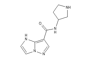 N-pyrrolidin-3-yl-1H-pyrazolo[1,5-a]imidazole-7-carboxamide