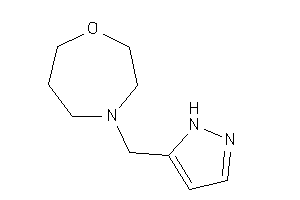4-(1H-pyrazol-5-ylmethyl)-1,4-oxazepane