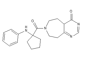 7-(1-anilinocyclopentanecarbonyl)-5,6,8,9-tetrahydro-4aH-pyrimido[4,5-d]azepin-4-one