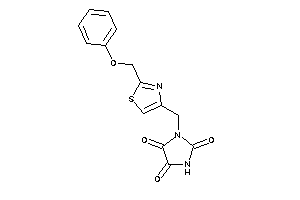 1-[[2-(phenoxymethyl)thiazol-4-yl]methyl]imidazolidine-2,4,5-trione