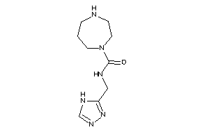 N-(4H-1,2,4-triazol-3-ylmethyl)-1,4-diazepane-1-carboxamide