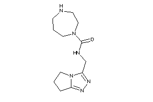 N-(6,7-dihydro-5H-pyrrolo[2,1-c][1,2,4]triazol-3-ylmethyl)-1,4-diazepane-1-carboxamide