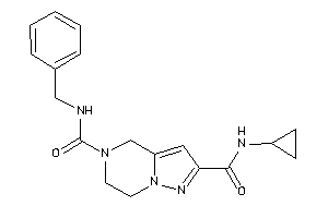 N'-benzyl-N-cyclopropyl-6,7-dihydro-4H-pyrazolo[1,5-a]pyrazine-2,5-dicarboxamide