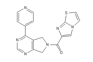 Imidazo[2,1-b]thiazol-6-yl-[4-(4-pyridyl)-5,7-dihydropyrrolo[3,4-d]pyrimidin-6-yl]methanone