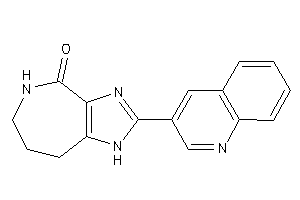 Image of 2-(3-quinolyl)-5,6,7,8-tetrahydro-1H-imidazo[4,5-c]azepin-4-one