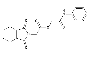 2-(1,3-diketo-3a,4,5,6,7,7a-hexahydroisoindol-2-yl)acetic Acid (2-anilino-2-keto-ethyl) Ester