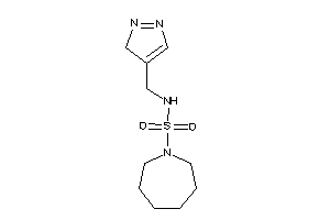 N-(3H-pyrazol-4-ylmethyl)azepane-1-sulfonamide