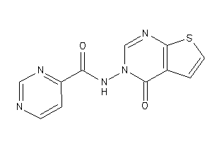 N-(4-ketothieno[2,3-d]pyrimidin-3-yl)pyrimidine-4-carboxamide