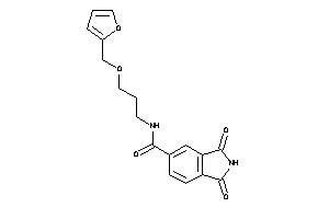 N-[3-(2-furfuryloxy)propyl]-1,3-diketo-isoindoline-5-carboxamide