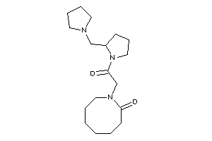 1-[2-keto-2-[2-(pyrrolidinomethyl)pyrrolidino]ethyl]azocan-2-one