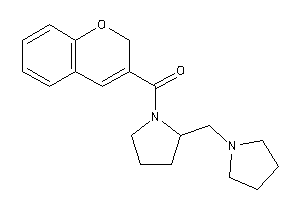 2H-chromen-3-yl-[2-(pyrrolidinomethyl)pyrrolidino]methanone