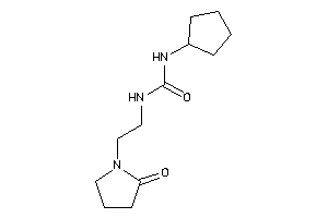 1-cyclopentyl-3-[2-(2-ketopyrrolidino)ethyl]urea