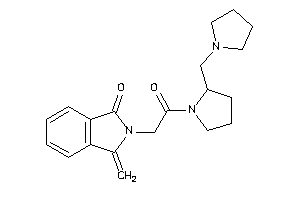 2-[2-keto-2-[2-(pyrrolidinomethyl)pyrrolidino]ethyl]-3-methylene-isoindolin-1-one