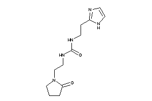 1-[2-(1H-imidazol-2-yl)ethyl]-3-[2-(2-ketopyrrolidino)ethyl]urea