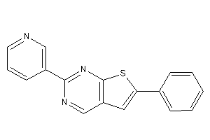 6-phenyl-2-(3-pyridyl)thieno[2,3-d]pyrimidine