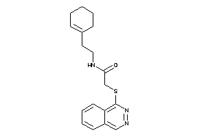 N-(2-cyclohexen-1-ylethyl)-2-(phthalazin-1-ylthio)acetamide