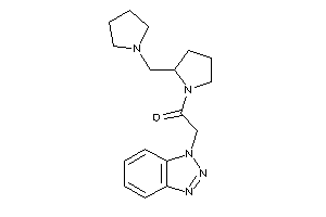 Image of 2-(benzotriazol-1-yl)-1-[2-(pyrrolidinomethyl)pyrrolidino]ethanone