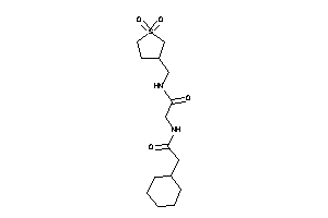 2-[(2-cyclohexylacetyl)amino]-N-[(1,1-diketothiolan-3-yl)methyl]acetamide