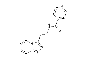 N-[2-([1,2,4]triazolo[4,3-a]pyridin-3-yl)ethyl]pyrimidine-4-carboxamide