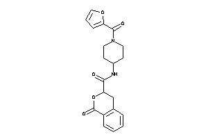 N-[1-(2-furoyl)-4-piperidyl]-1-keto-isochroman-3-carboxamide