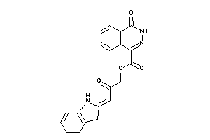 4-keto-3H-phthalazine-1-carboxylic Acid (3-indolin-2-ylidene-2-keto-propyl) Ester