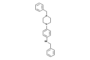 Image of Benzyl-[4-(4-benzylpiperazino)phenyl]amine