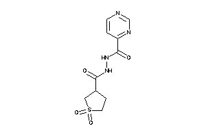 N'-(1,1-diketothiolane-3-carbonyl)pyrimidine-4-carbohydrazide