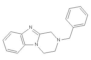 2-benzyl-3,4-dihydro-1H-pyrazino[1,2-a]benzimidazole