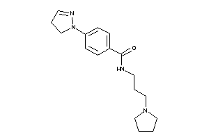 4-(2-pyrazolin-1-yl)-N-(3-pyrrolidinopropyl)benzamide