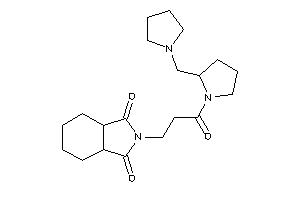 2-[3-keto-3-[2-(pyrrolidinomethyl)pyrrolidino]propyl]-3a,4,5,6,7,7a-hexahydroisoindole-1,3-quinone