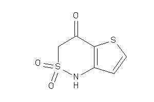 2,2-diketo-1H-thieno[3,2-c]thiazin-4-one