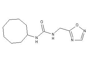 1-cyclooctyl-3-(1,2,4-oxadiazol-5-ylmethyl)urea