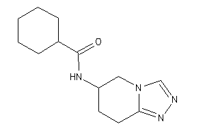 N-(5,6,7,8-tetrahydro-[1,2,4]triazolo[4,3-a]pyridin-6-yl)cyclohexanecarboxamide