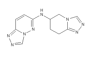 5,6,7,8-tetrahydro-[1,2,4]triazolo[4,3-a]pyridin-6-yl([1,2,4]triazolo[3,4-f]pyridazin-6-yl)amine