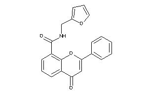 N-(2-furfuryl)-4-keto-2-phenyl-chromene-8-carboxamide