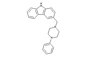 3-[(4-phenylpiperazino)methyl]-9H-carbazole