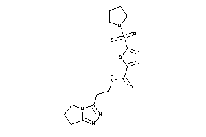 N-[2-(6,7-dihydro-5H-pyrrolo[2,1-c][1,2,4]triazol-3-yl)ethyl]-5-pyrrolidinosulfonyl-2-furamide