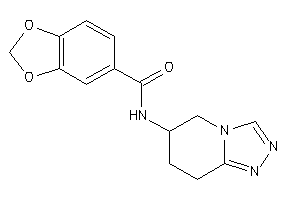 N-(5,6,7,8-tetrahydro-[1,2,4]triazolo[4,3-a]pyridin-6-yl)-piperonylamide