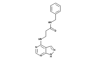 N-benzyl-3-(1H-pyrazolo[3,4-d]pyrimidin-4-ylamino)propionamide